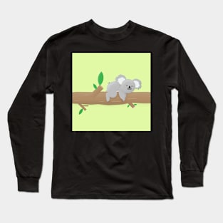 Sleeping koala Long Sleeve T-Shirt